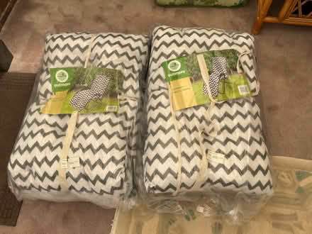 Photo of free 2 sun-lounger cushions. (Sidley TN40) #1