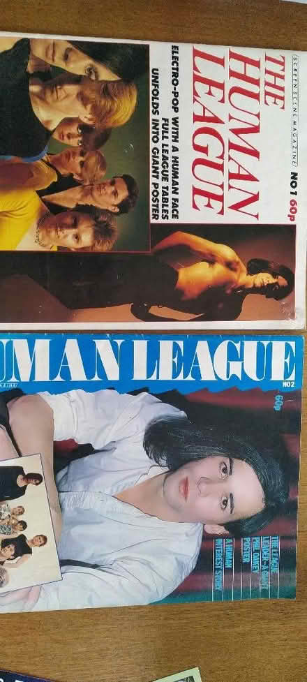 Photo of free Human League at leaflets/posters (Kennington OX1) #1