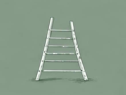 Photo of free Aluminium 6 tread ladder with top platform. 6ft 10inches (Barton-on-Sea BH25) #1
