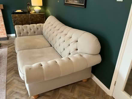 Photo of free Chesterfield Style 3-Seater Sofa with Button Back Detail (Chilton OX11) #2