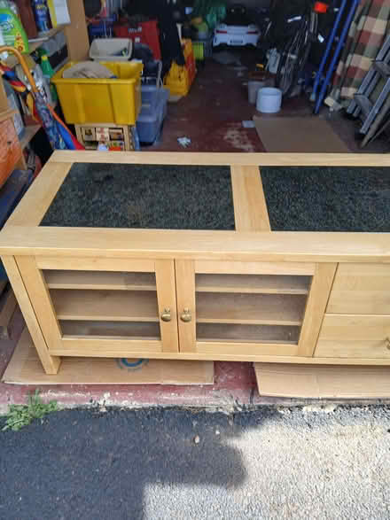 Photo of free wooden tv unit. (Spalding PE11) #2