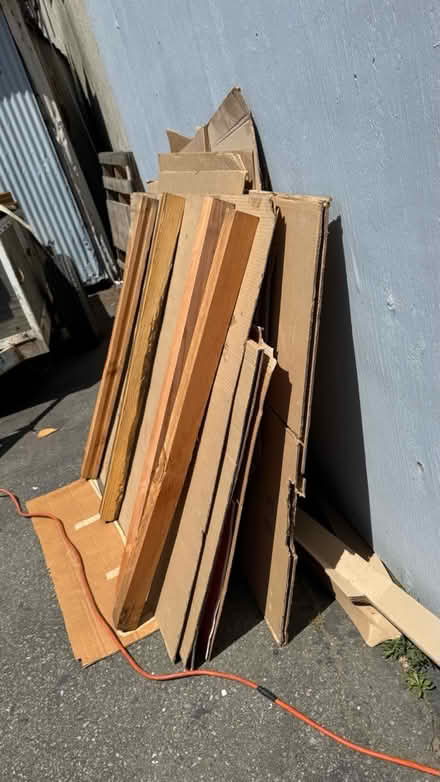 Photo of free Big stack of 4 x 8 sheet cardboard (East Richmond Heights) #2