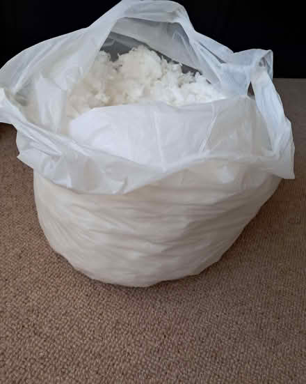 Photo of free Bag of white cluster fibre stuffing (Lower Earley RG6) #2