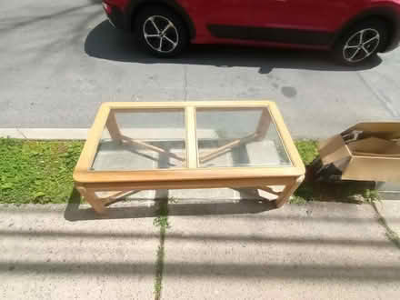 Photo of free Glass Coffee Table (2 Sectional) (Yeadon) #2