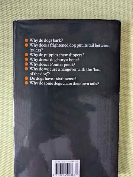 Photo of free Dogwatching Book by Desmond Morris (Beulah Hill SE19) #2