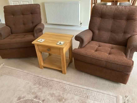 Photo of free 2 Parker Knoll armchairs (Oswestry SY11) #1
