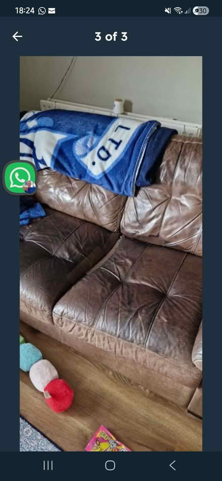 Photo of free Corner sofa and chair (Drumry G81) #3