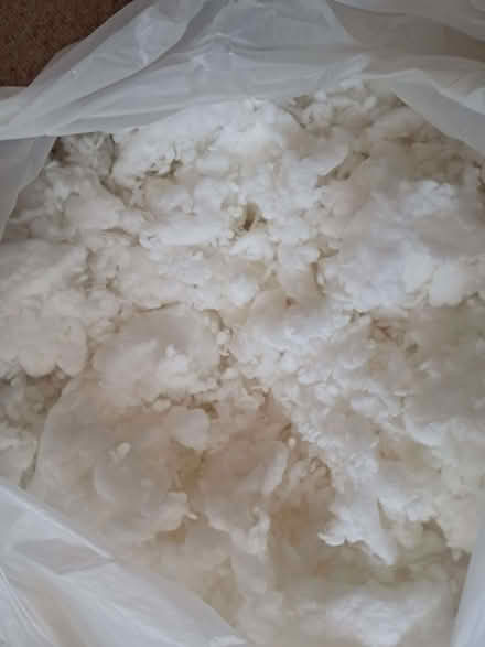 Photo of free Bag of white cluster fibre stuffing (Lower Earley RG6) #1