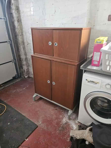 Photo of free IKEA wooden cabinet (Bridgend South Wales CF31) #2