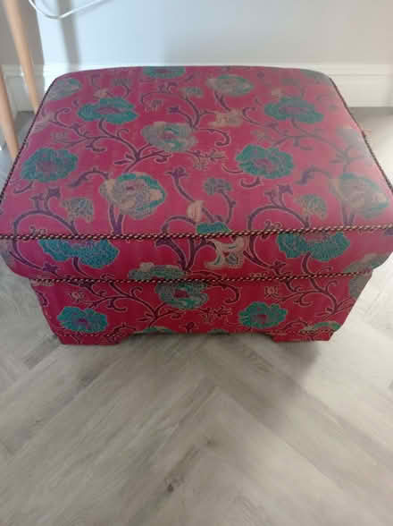 Photo of free Large Footstool On Castors (Broadstairs CT10) #2