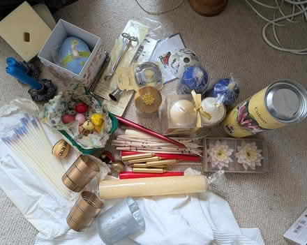 Photo of free large lot of candles (BD20) #1