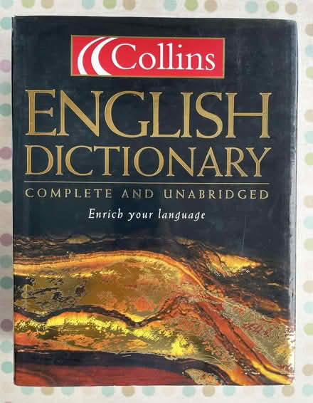 Photo of free Collins English Dictionary (Wallingford OX10) #1