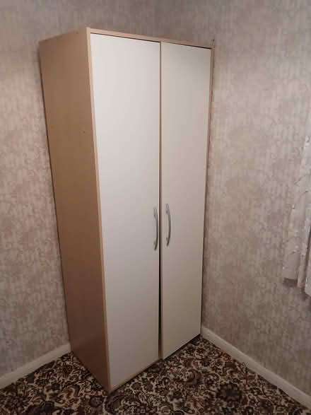 Photo of free Display cabinet, Double bed, single wardrobe (Chelmsford CM1) #3