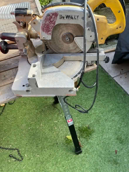 Photo of free 110v Dewalt cross cut saw (Wallasey CH45) #1