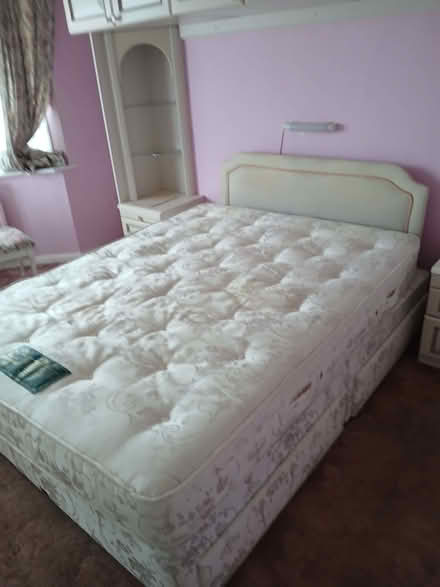 Photo of free Display cabinet, Double bed, single wardrobe (Chelmsford CM1) #2