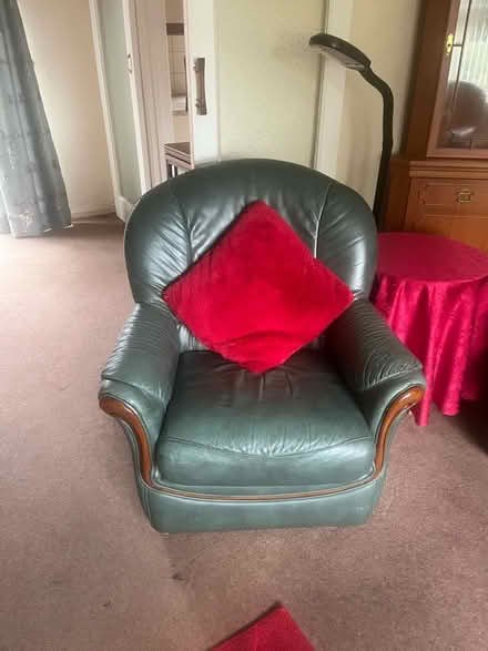 Photo of free 2x single and one triple sofa (Upton CH2) #1