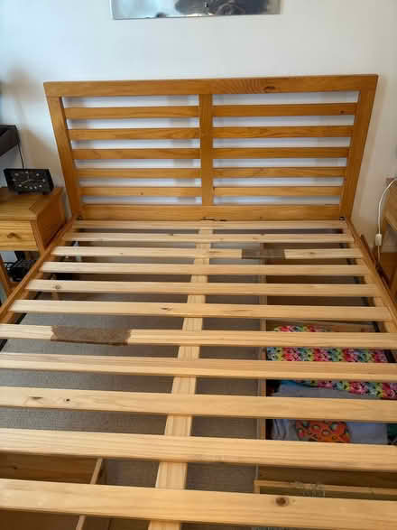 Photo of free Double bed frame with drawers (Upper Street, Islington, N1) #4