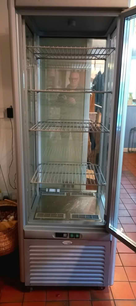 Photo of free Glass display fridge (DE65BJ) #2