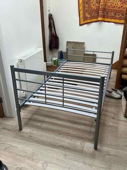Photo of free Metal single bed frame (Upper Wolvercote OX2) #4