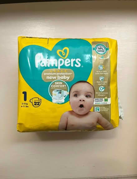 Photo of free Pampers Nappies (Dublin 4) #1