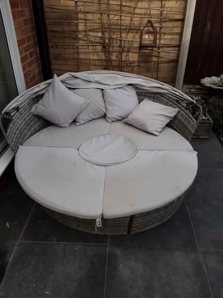 Photo of free Round rattan Garden arrangement (Allestree DE22) #1