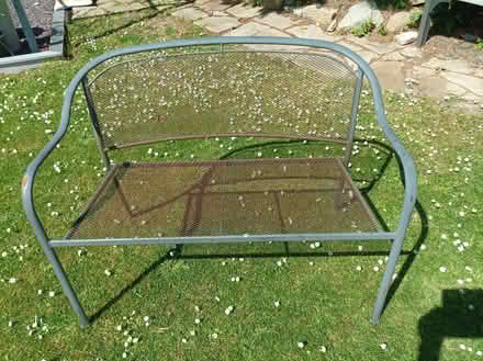 Photo of free Metal Garden Bench (Upton CH49) #1