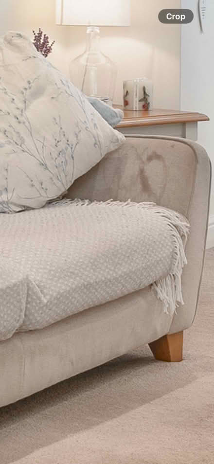 Photo of free Cream 3 seater sofa (Horley OX15) #4