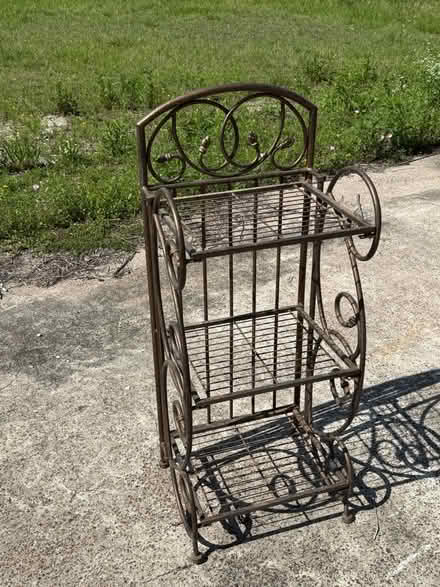 Photo of free Folding Baker’s Rack (Orange TX) #1