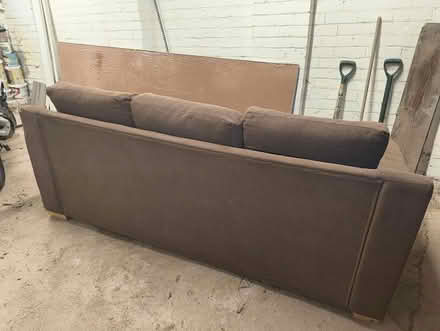 Photo of free Large Brown Sofa (Stannington S6) #1