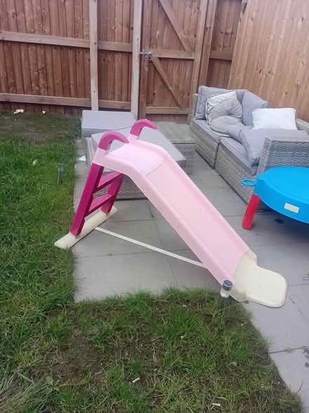 Photo of free Pink outdoor children's slide (Bolton BL1) #1