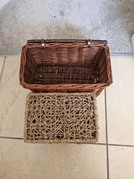 Photo of free Wicker boxes (Shrewsbury) #2