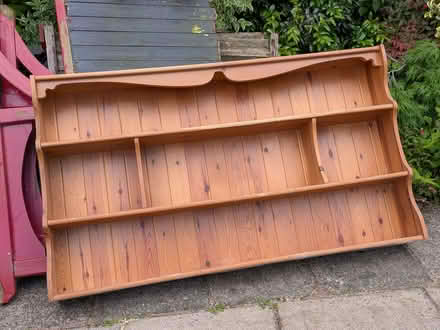 Photo of free Wooden shelf unit (Edgmond TF10) #1
