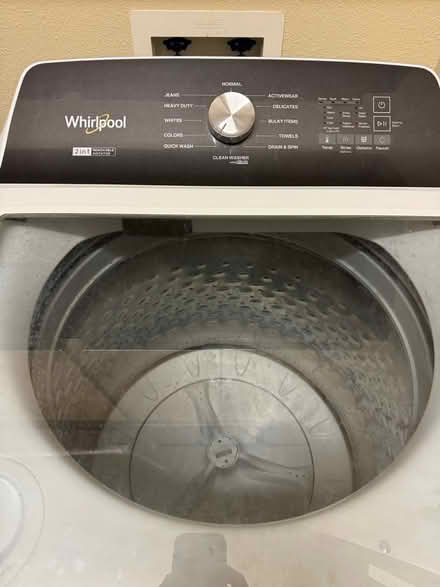Photo of free 2023 Whirlpool Washer (South side; King’s Crossing) #1
