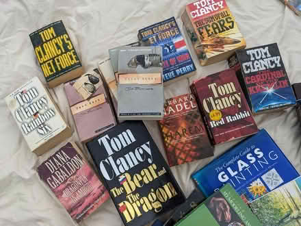 Photo of free Mixed lot of books and novels (BD16) #1