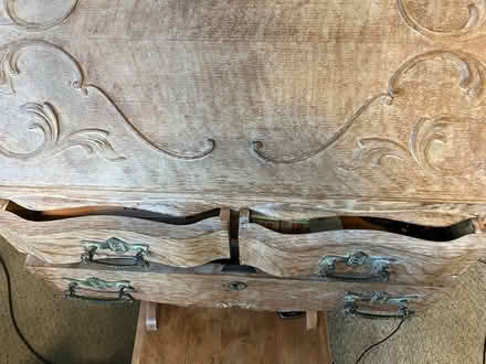 Photo of free ornate antique secretary desk (east hollywood) #2