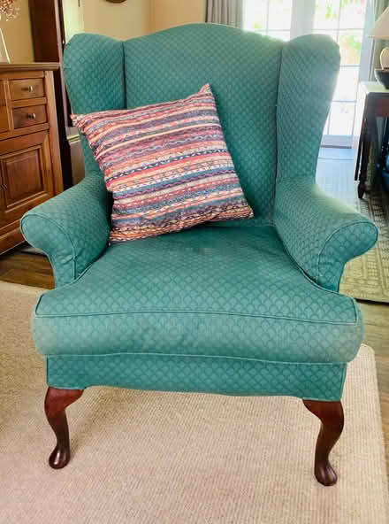 Photo of free Red sofa & green armchair (Lindfield RH16) #1
