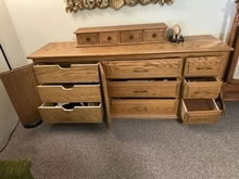 Photo of free Solid Oak Dresser (Golden Valley, MN) #2
