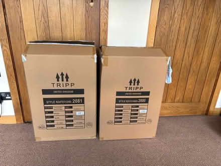 Photo of free 2no cardboard boxes (Frankby CH48) #1