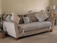 Photo of free Cream 3 seater sofa (Horley OX15) #1