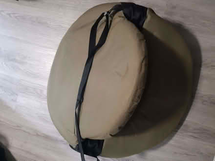 Photo of free Floor-chair, foldable, padded, with strap (khaki green) (Gilmerton EH17) #3