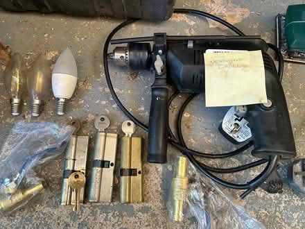 Photo of free Lightbulbs and drill (RG4) #3