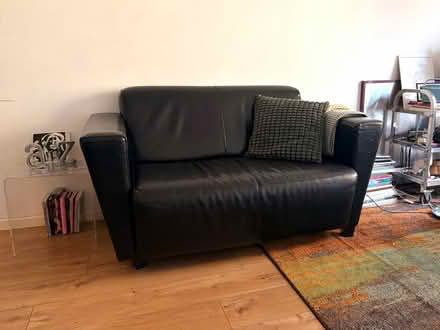 Photo of free Leather Look Sofa - Today (Dalston N16) #1