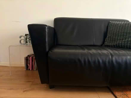 Photo of free Leather Look Sofa - Today (Dalston N16) #3