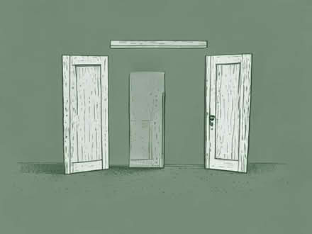Photo of free 5 Oak effect doors (Falcon Lodge B76) #1