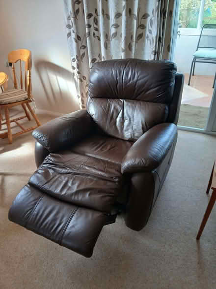 Photo of free 2 Seater Sofa and matching Recliner (Bussage GL6) #3