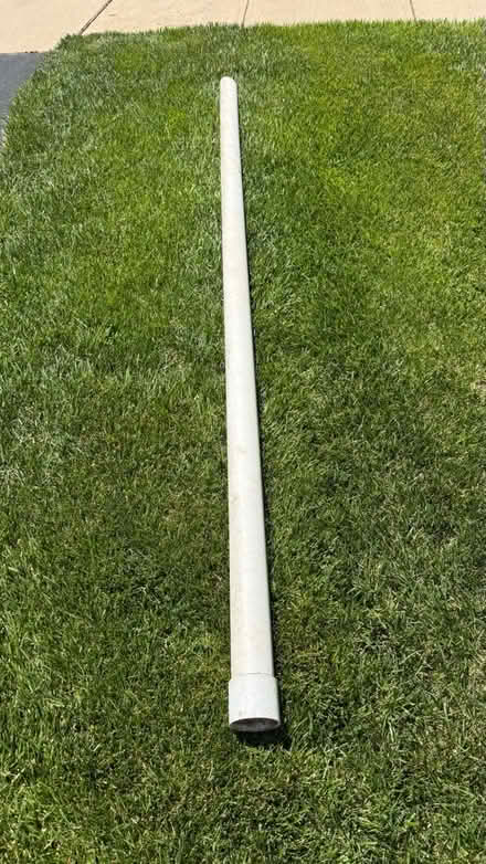 Photo of free 10 foot PVC pipe 3” diameter (Essex) #1