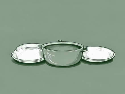 Photo of Saucepans plates dishes (Parkfield DY3) #1