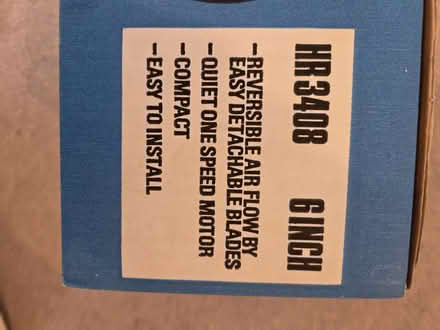 Photo of free Philips 6-inch reversible Fan (West Bridgford NG2) #3