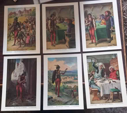 Photo of free 6 x POSTCARD SET PIED PIPER (Bexhill-on-Sea) #1