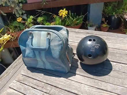 Photo of free Bowling Ball and Bag (West San Jose) #1